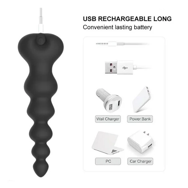 Prostate, Anal Vibrating Massager with usb recharge - Product Gallery View 3 | act wellness