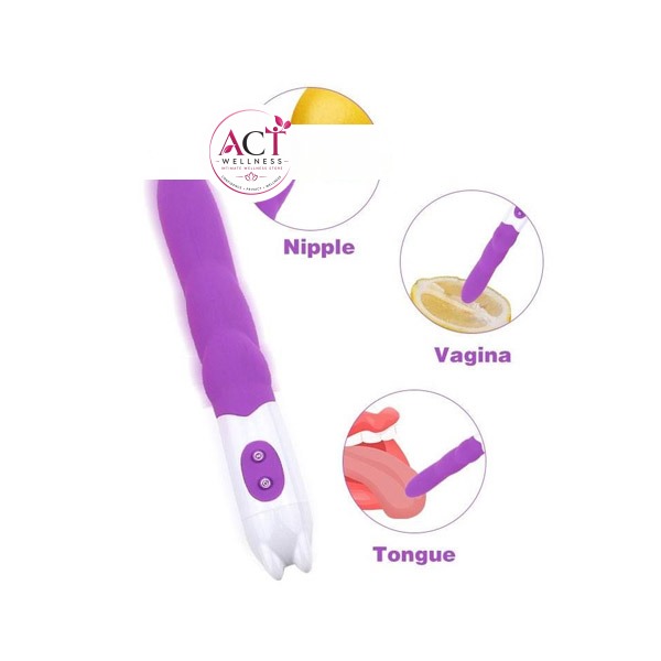 Purple Vibrator Female Masturbators G-Spot Clitoris Stimulator - Product Gallery View 4 | act wellness