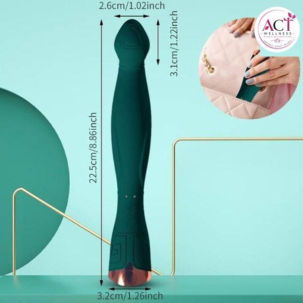 Luxury Queen Soft G-spot, Clitoris Vaginal Vibrator - Product Gallery View 2 | act wellness