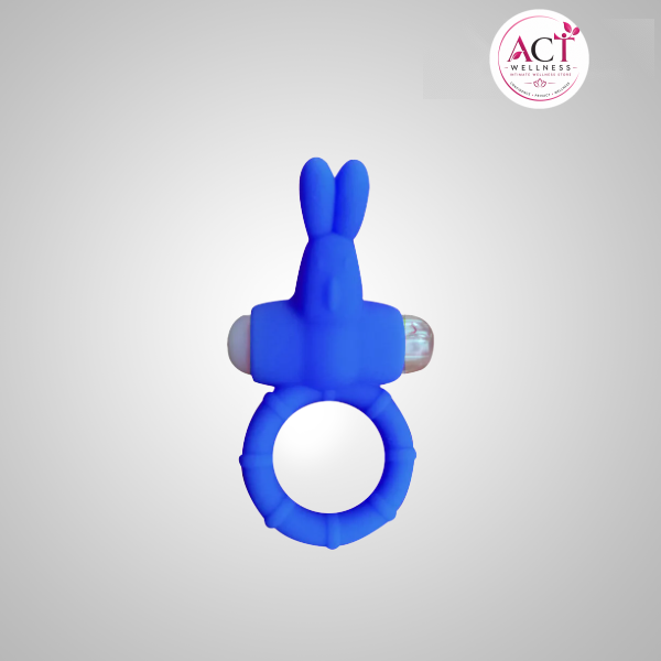 Rabbit Delay Vibrating Cock Ring - Buy Online in India | act wellness - view 1