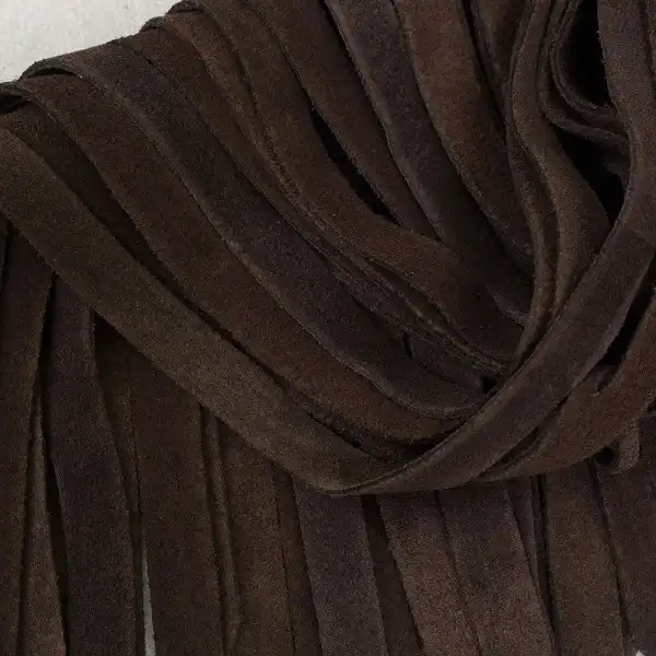 Real Genuine Leather Brown Flogger - Product Gallery View 2 | act wellness