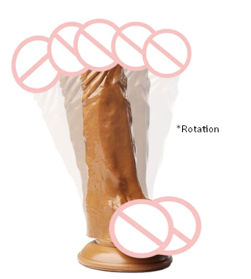 Realistic 7 Inches Rotating Vibrating Dildo - Product Gallery View 3 | act wellness