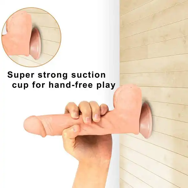 Realistic Dildo Automatic G spot Vibrator with Suction Cup - Product Gallery View 4 | act wellness