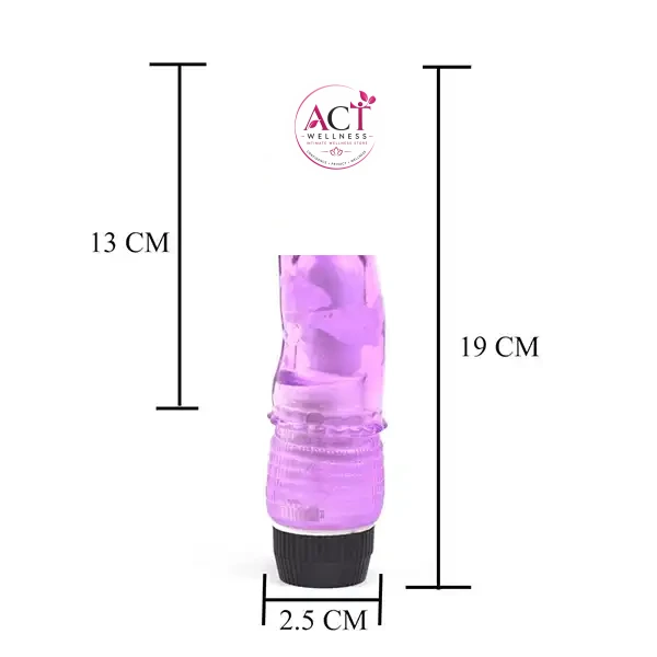 Realistic Random Transparent Thunderlight Dildo - Product Gallery View 2 | act wellness
