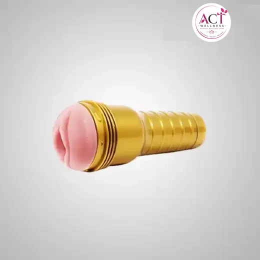 Realistic Sensitive Replica Golden Masturbator For Men - Buy Online in India | act wellness - view 1