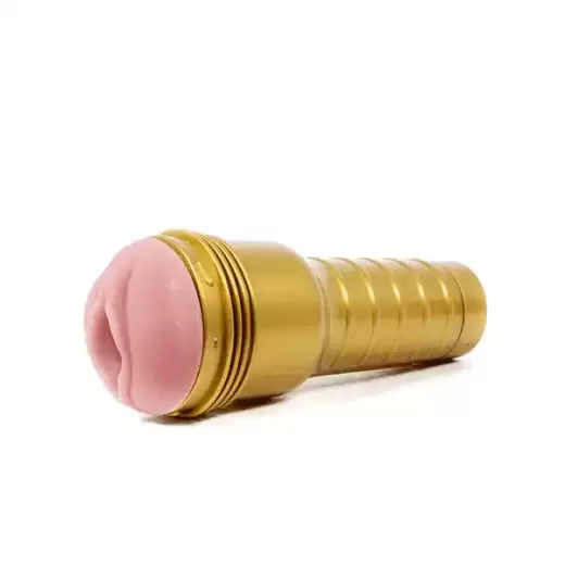 Realistic Sensitive Replica Golden Masturbator For Men - Product Gallery View 4 | act wellness