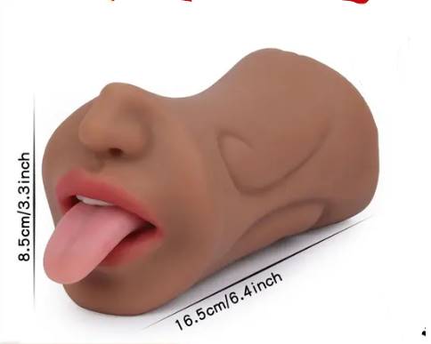 Realistic Textured Mouth Masturbators - Product Gallery View 3 | act wellness