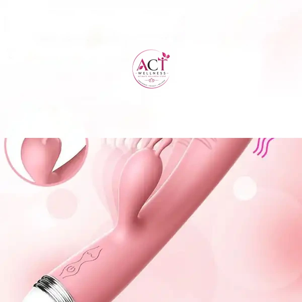 Rechargeable G-spot Rabbit Vibrator for Women Clitoris Stimulator - Product Gallery View 4 | act wellness