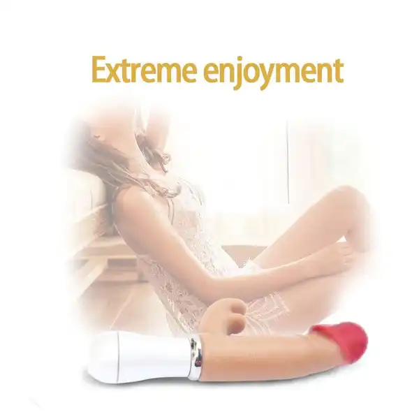 Rechargeable G Spot Real Feel Dildo Vibrator for Women - Product Gallery View 10 | act wellness