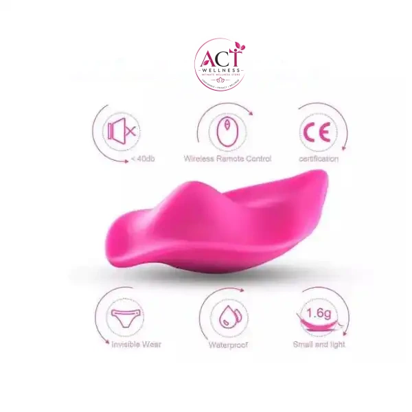 Remote Control Panties Wireless Vibrating Egg Clitoral Sex Toys - Product Gallery View 4 | act wellness