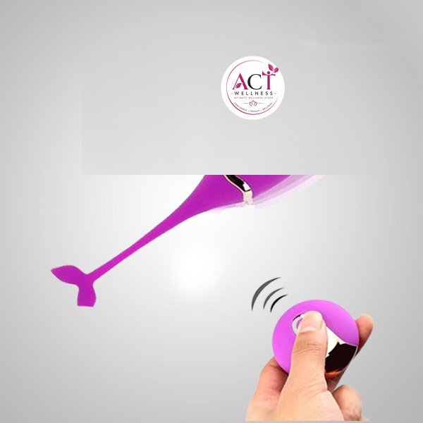 Remote Control Vibrating Capsule Private Massager - Buy Online in India | act wellness - view 1