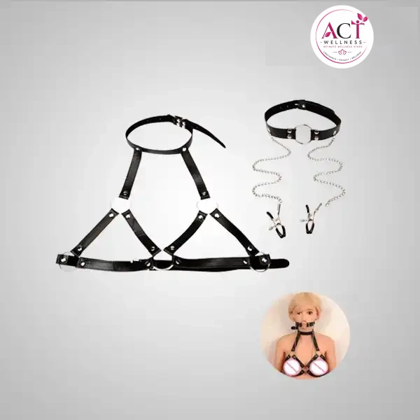 Restraints Nipple Clamps Slave Collar Fetish - Buy Online in India | act wellness - view 1