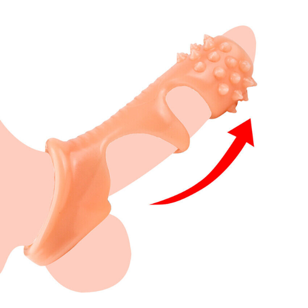 Male Penis Sleeve Girth Reusable Condom - Product Gallery View 4 | act wellness