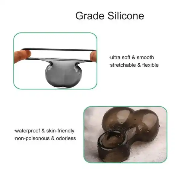 Reusable Penis Ball Ejaculation Delay Condom Ring - Product Gallery View 2 | act wellness