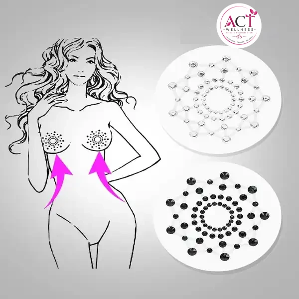 Reusable Self Adhesive Nipple Cover (1 pair) - Buy Online in India | act wellness - view 1
