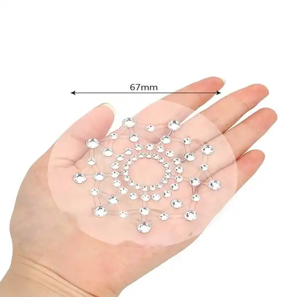Reusable Self Adhesive Nipple Cover (1 pair) - Product Gallery View 3 | act wellness