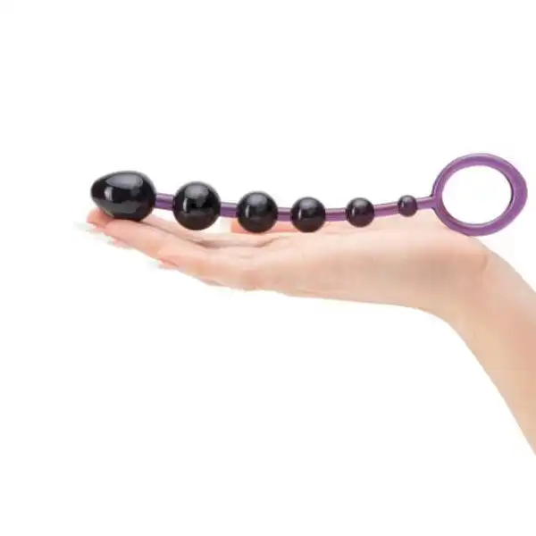 Reverse Anal Beads 6.5 Inch - Product Gallery View 2 | act wellness