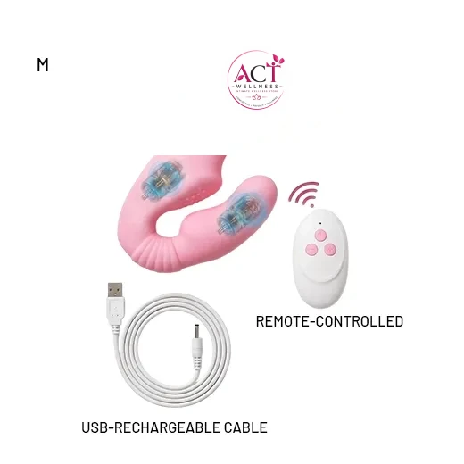 Revolver Strapless G-Spot Vibrating Dildo - Product Gallery View 2 | act wellness