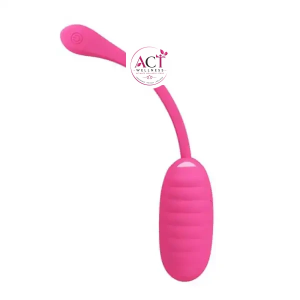 Ribbed Egg Vibrator For Women - Product Gallery View 2 | act wellness