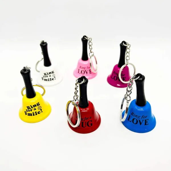 Ring for Love Keychain Bell - Product Gallery View 3 | act wellness