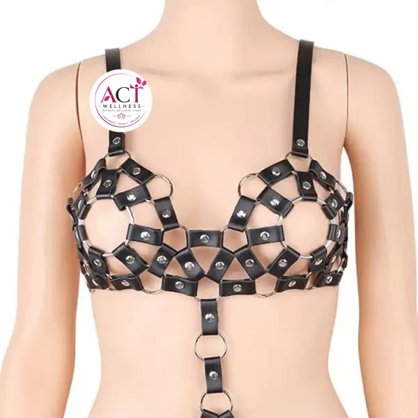 Romantic Bra Harness Body Bondage for Women - Product Gallery View 4 | act wellness