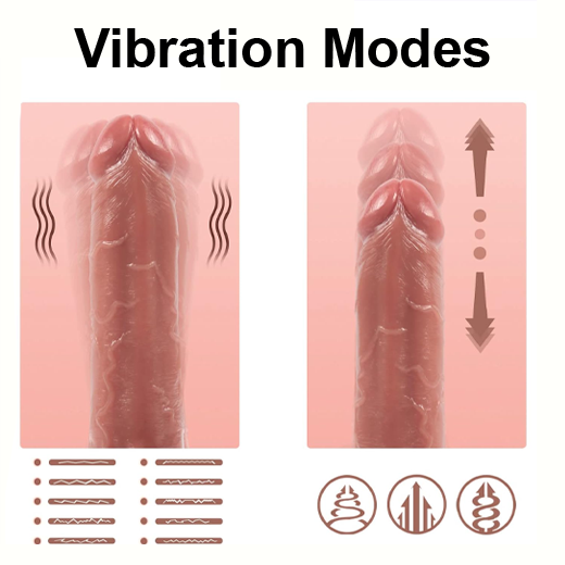 Romeo Thrusting Vibrating Magnetic Charger Dildo - Product Gallery View 4 | act wellness