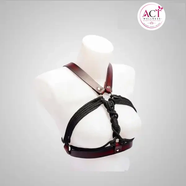 Rope and Leather Breast Binder - Buy Online in India | act wellness - view 1
