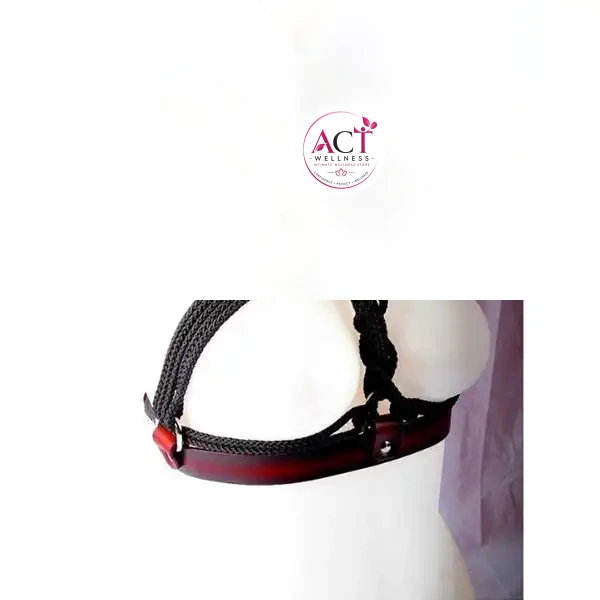 Rope and Leather Breast Binder - Product Gallery View 4 | act wellness