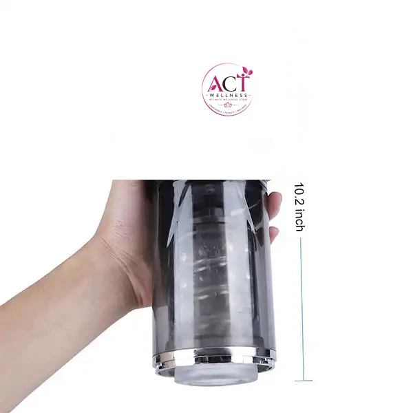 Rotating Telescopic Masturbation Cup - Product Gallery View 4 | act wellness