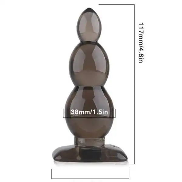 Royal Trio Medium Butt Plug - Product Gallery View 2 | act wellness