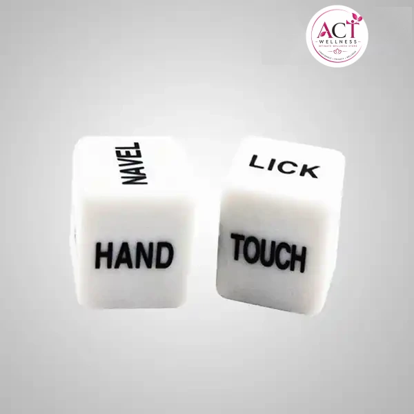 2 PCS Funny Sex Dice Romance Love - Buy Online in India | act wellness - view 1