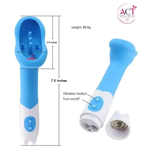 Sex Tongue Sucking Vibrator Oral Masturbator For Woman - Product Gallery View 2 | act wellness