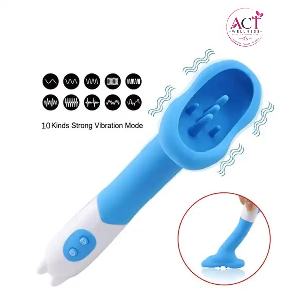 Sex Tongue Sucking Vibrator Oral Masturbator For Woman - Product Gallery View 4 | act wellness