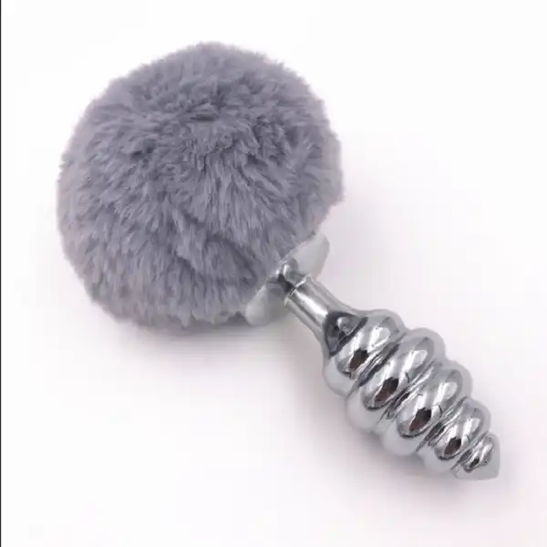 Feather Thread Anal Plug Fox Tail - Product Gallery View 3 | act wellness