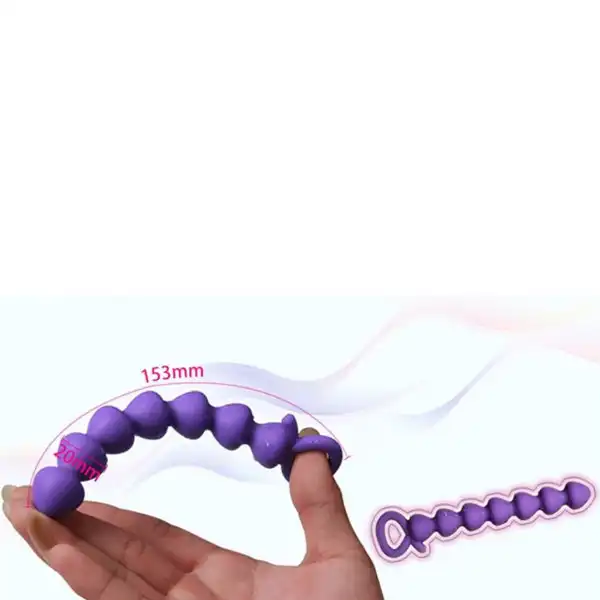 Heart Shape Anal beads - Product Gallery View 3 | act wellness