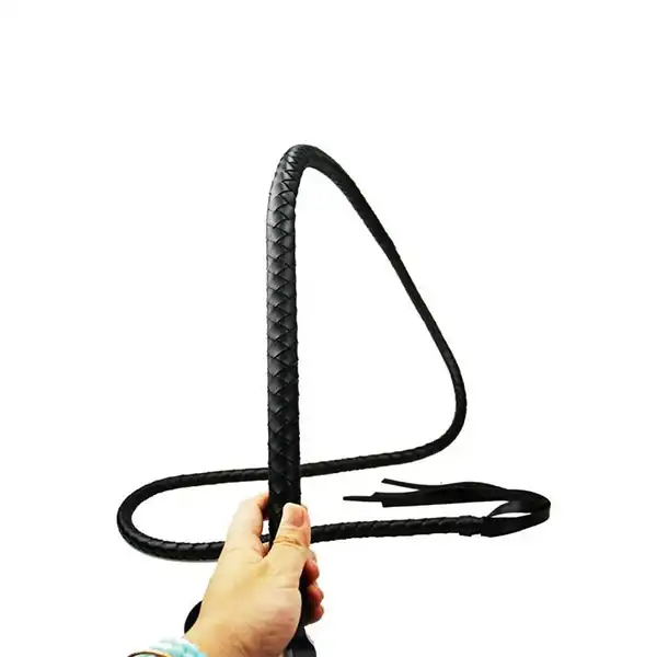 Sexy Bondage Flogger Flirting Leather Whip - Product Gallery View 2 | act wellness