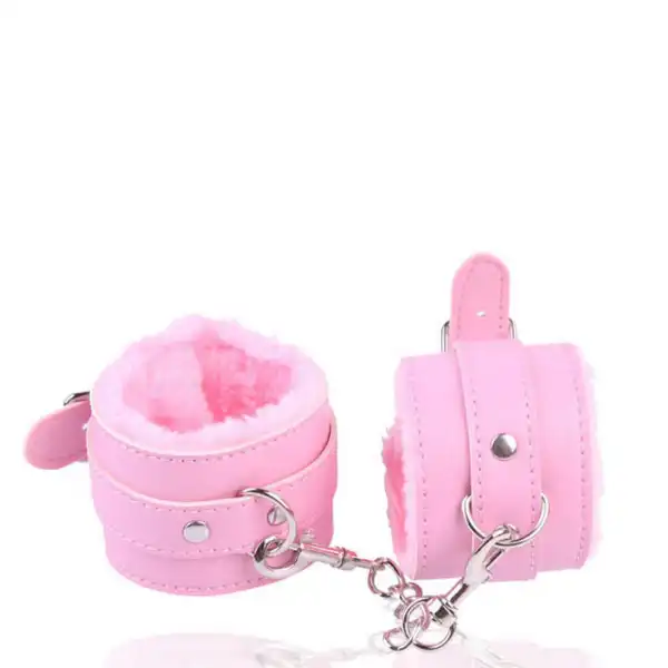Sexy Handcuffs Pink Or Maroon Color - Product Gallery View 2 | act wellness