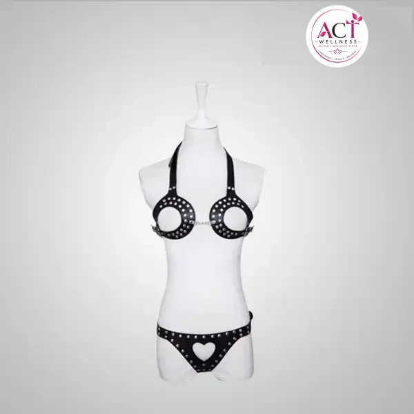 Sexy Cosplay S&M Leather Full Body Fetish Harness Bondage - Buy Online in India | act wellness - view 1