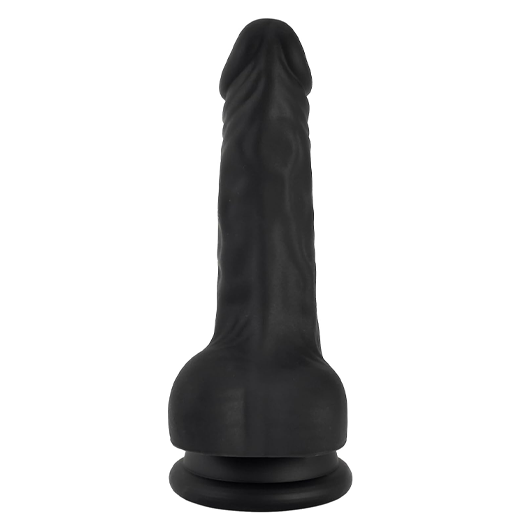 Short Boy 5 inch Black Dildo - Product Gallery View 2 | act wellness