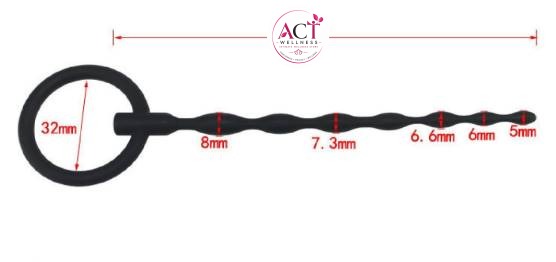 Silicone urethral catheter, penis plug - Product Gallery View 2 | act wellness