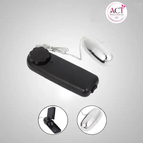 Silver Strong Vibrator Power Bullet - Buy Online in India | act wellness - view 1