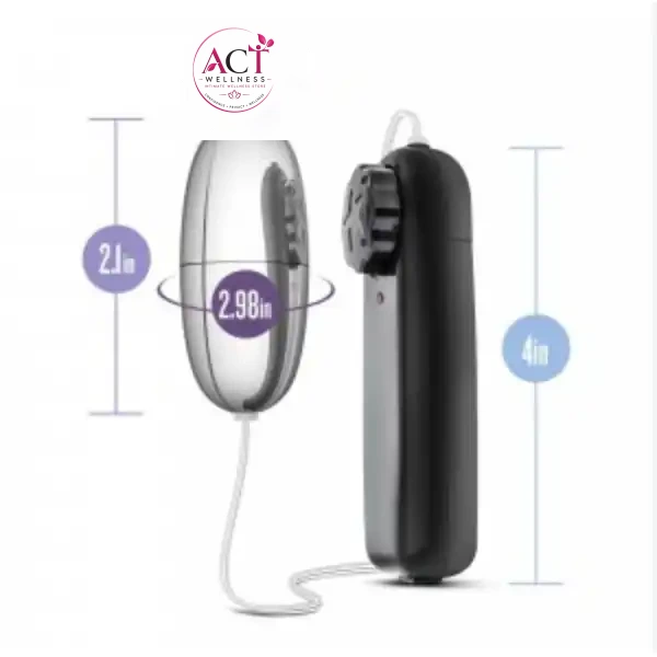Silver Strong Vibrator Power Bullet - Product Gallery View 2 | act wellness
