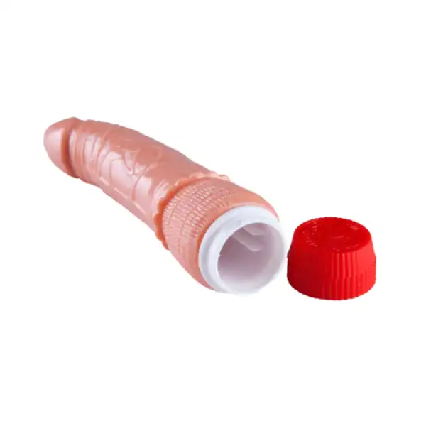 7 Inch Skin Soft Jelly Rubber Female Masturbation Dildo G-Spot Clitoris Massager Vibrator - Product Gallery View 2 | act wellness