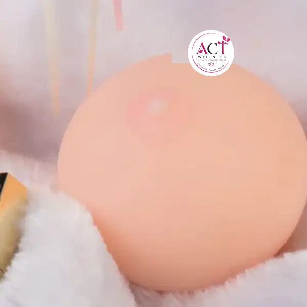 Small 3D Breast Nipple Touch Male Sex Toy - Product Gallery View 2 | act wellness