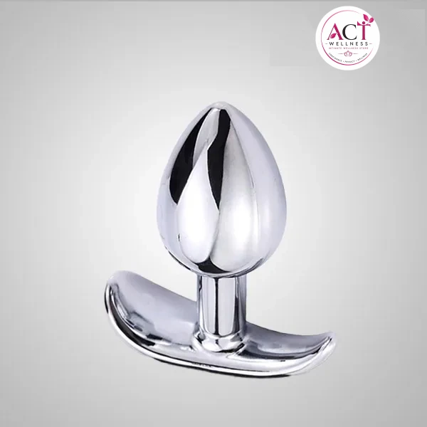 Small Metal Anchor Butt Plug - Buy Online in India | act wellness - view 1