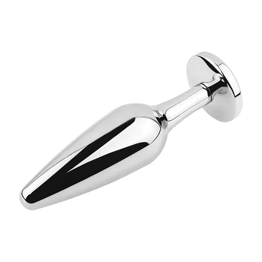 Smooth Heart shape Steel Butt Plug - Product Gallery View 2 | act wellness