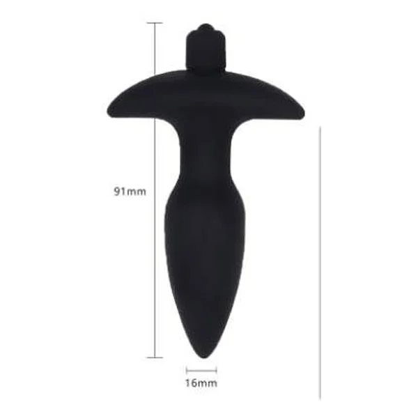Smooth Silicone Anal Plug Vibrating Butt Plug For men and women - Product Gallery View 4 | act wellness