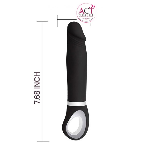 Soft Luxury Vibrating Dildo For Women - Product Gallery View 2 | act wellness
