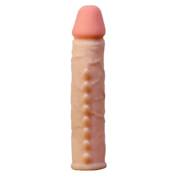 7 Inch Spikes Double Hole Reusable Penis Extender Sleeves - Product Gallery View 3 | act wellness