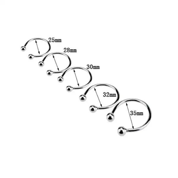 Stainless Steel 5 Size Cock Ring for Men Cock Ring For Men - Product Gallery View 4 | act wellness